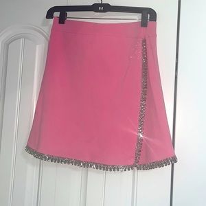 Bejeweled Pink  Zara Skirt